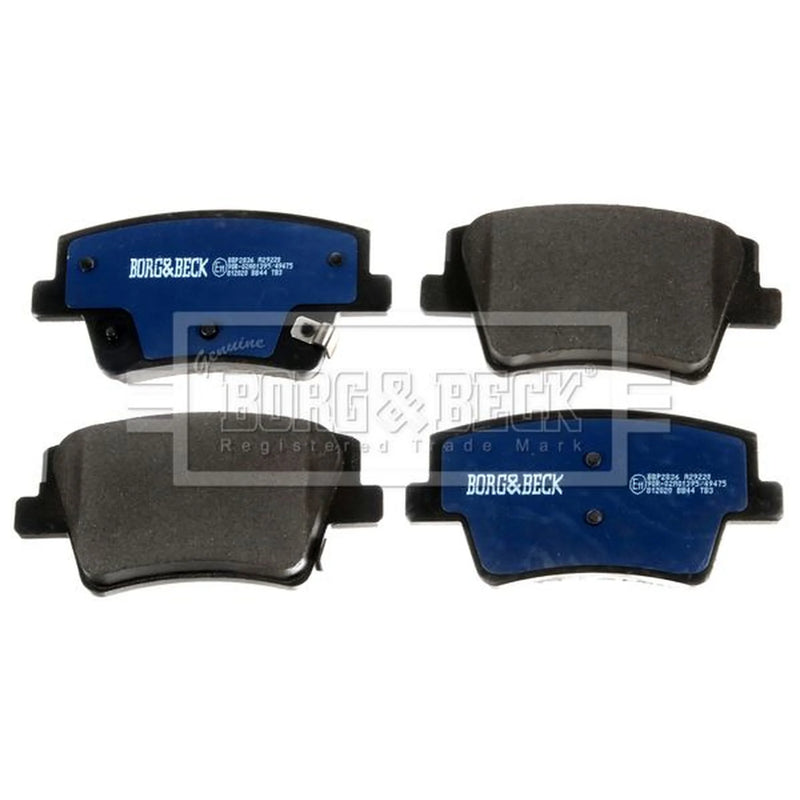 Borg & Beck Rear Brake Pad Set BBP2836