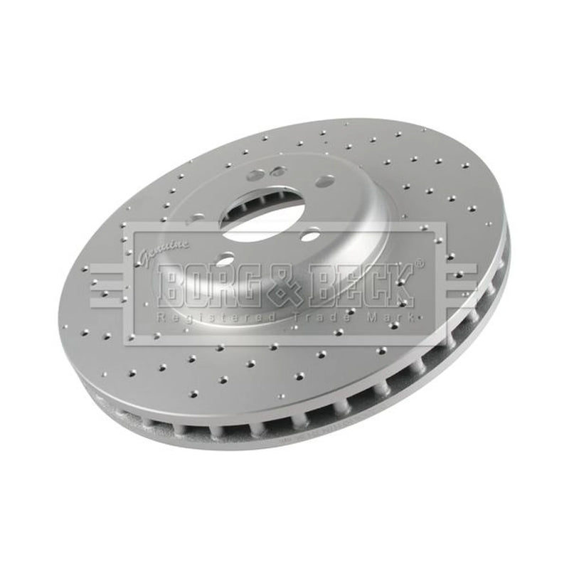 Borg & Beck 2 x / Front Brake Discs BBD7036S