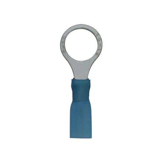 Connect Blue Heat Shrink Ring Terminal 25pc 4-12.5mm