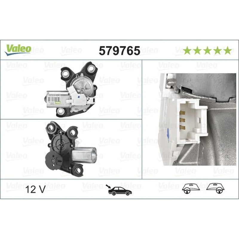 Valeo Front/Rear Wiper Motor Rear 579765