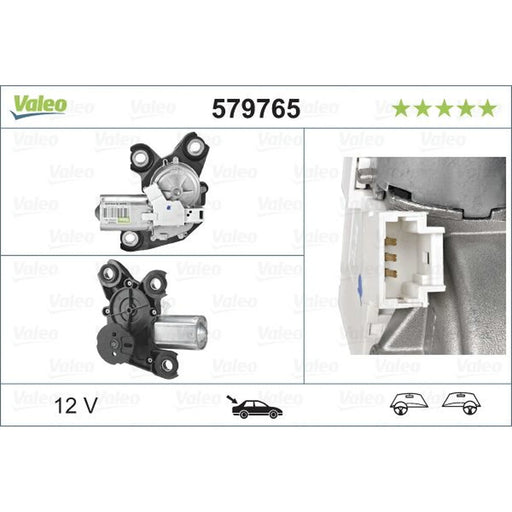 Valeo Front/Rear Wiper Motor Rear 579765