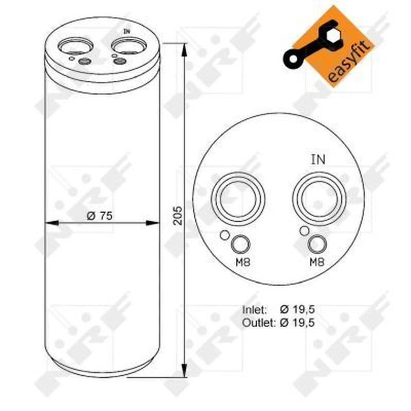 NRF Air Conditioning Dryer 33204