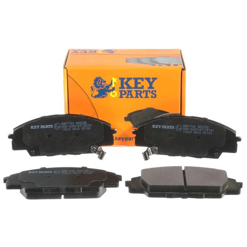 Key Parts 4 x Front Brake Pad Set KBP1742