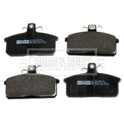 Borg & Beck 4 x Front Brake Pad Set BBP1017