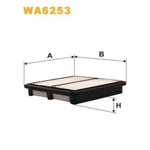 WIX Engine Air Filter WA6253