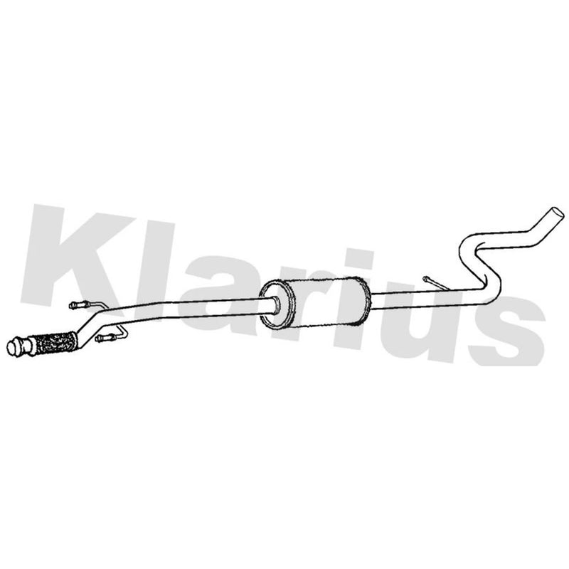 Klarius Box With Centre Pipe Centre PG935X