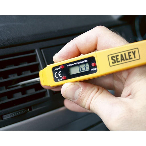 Sealey Mini Digital Thermometer VS906 Sealey  - Town Parts