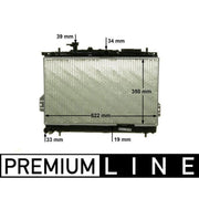 Mahle Engine Radiator CR 1292 000P