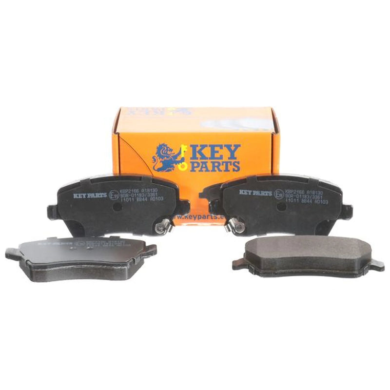 Key Parts 4 x Front Brake Pad Set KBP2166