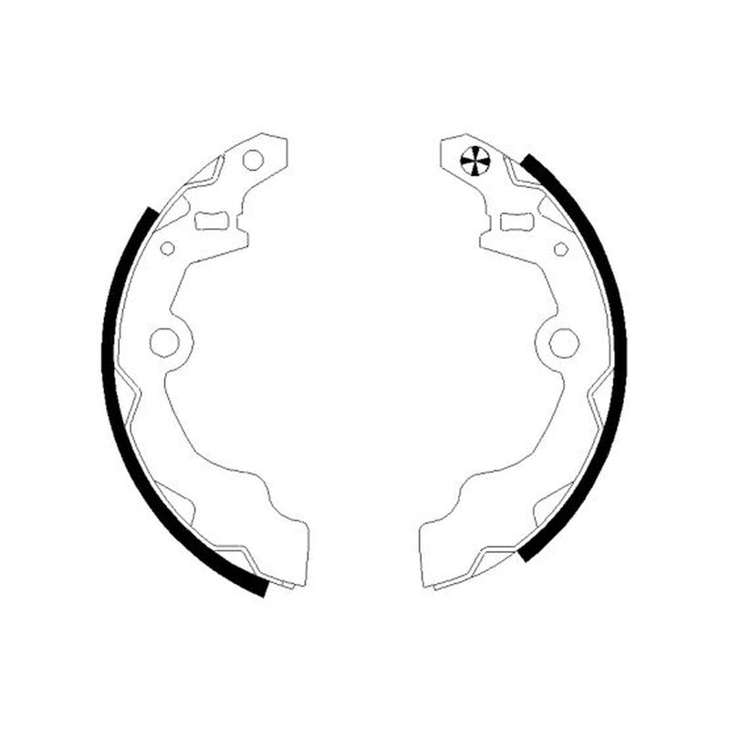 Textar Brake Shoe Set Axle Kit 91067700