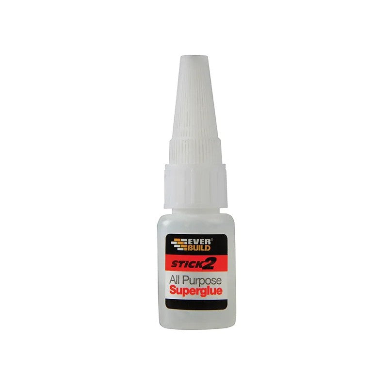 Everbuild Sika Stick 2 All Purpose Superglue Bottle 5g - 483374