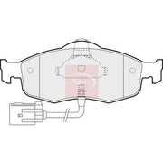 Apec Front Brake Pad Set PAD802