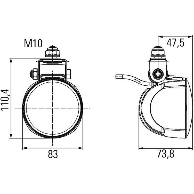 Hella Worklight High 1G0 996 276-461