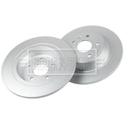 Borg & Beck 2 x Rear Brake Discs BBD5385