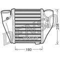 Denso Intercooler (Charge Air Cooler) Right DIT02007
