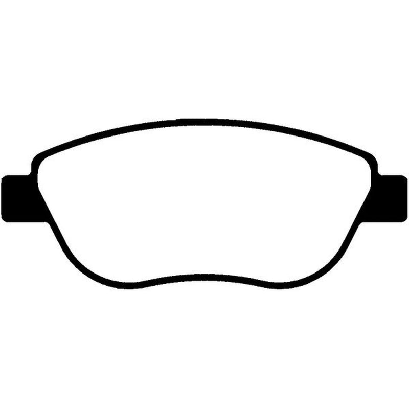 Abtex Front Brake Pad Set PLU1289