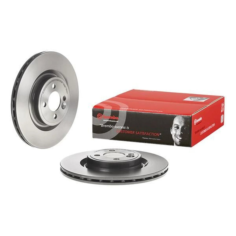 Brembo 2 x Internally Vented Front Brake Discs 09.B754.11