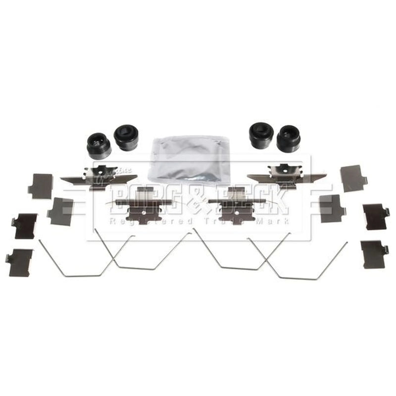 Borg & Beck Brake Pad Accessory Fitting Kit Front BBK1341