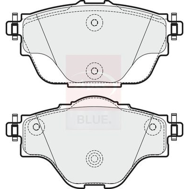 Apec Rear Brake Pad Set PD3742
