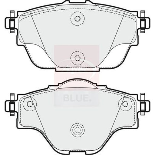 Apec Rear Brake Pad Set PD3742
