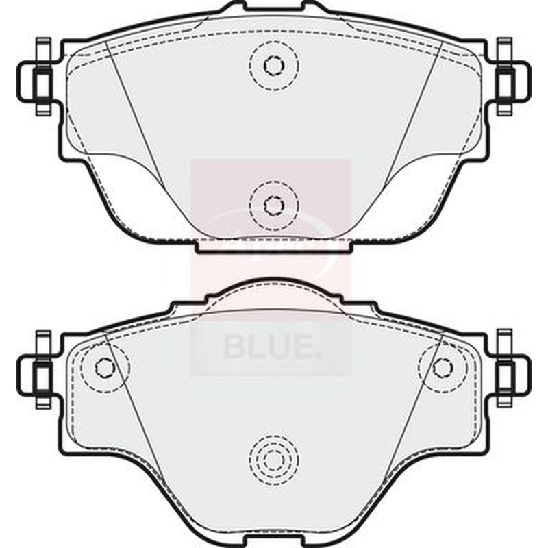 Apec Rear Brake Pad Set PD3742
