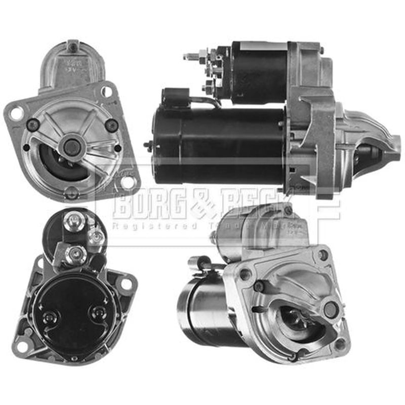 Borg & Beck Starter Motor 12V 1.3kW 9 Teeth BST2336