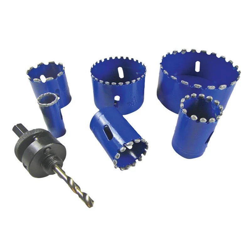 BOA Kitchen & Bathroom Installer Kit Diamond Holesaw Set, 6 Piece - 21001