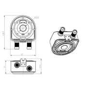 NRF Engine Oil Cooler 31836