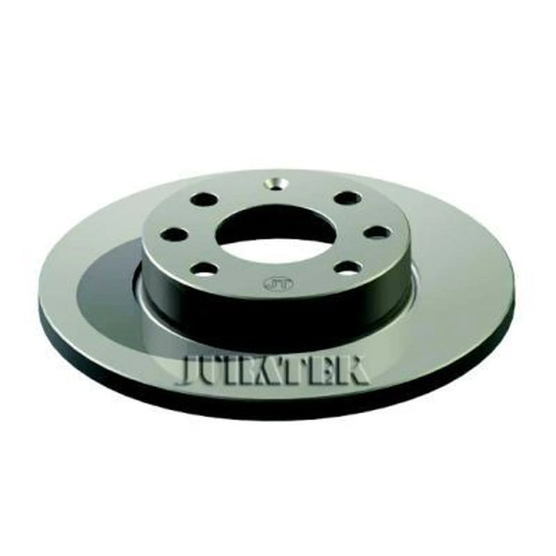 Juratek 2 x Solid Front Brake Discs VAU107