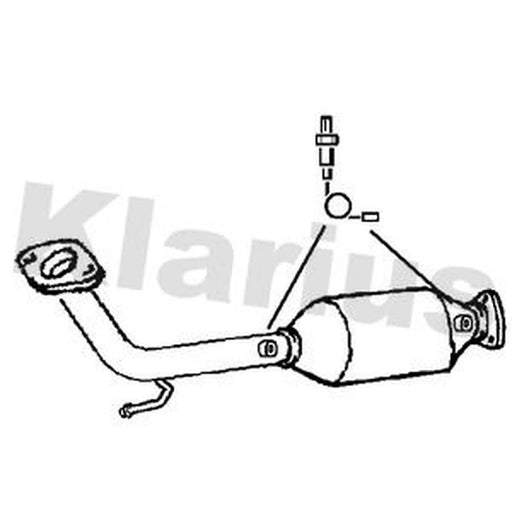 Klarius Catalyst T/A With Pipe (Kit 402904) 321954