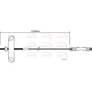 Apec Handbrake Cable Centre CAB1179