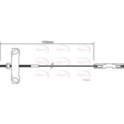 Apec Handbrake Cable Centre CAB1179