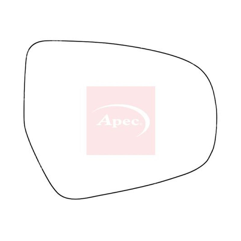 Apec Exterior Wing Mirror Glass Right AMS2712