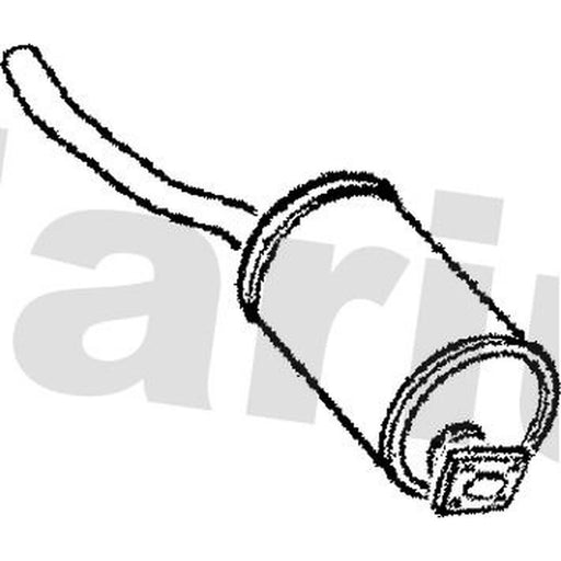 Klarius Box With Tail Pipe Rear LR59K