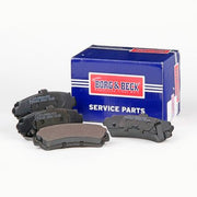 Borg & Beck 4 x Rear Brake Pad Set BBP1552