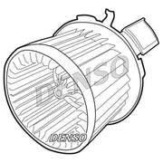Denso Heater Blower Fan DEA21003