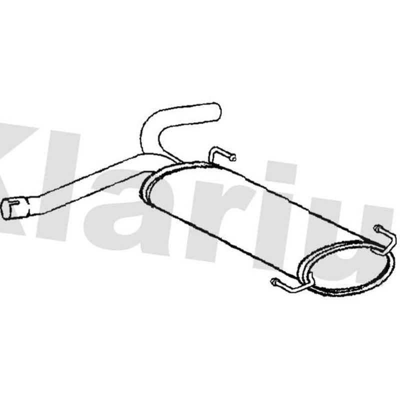 Klarius Box With Tail Pipe PG1000C