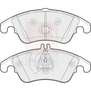 Apec Front Brake Pad Set PAD1620B