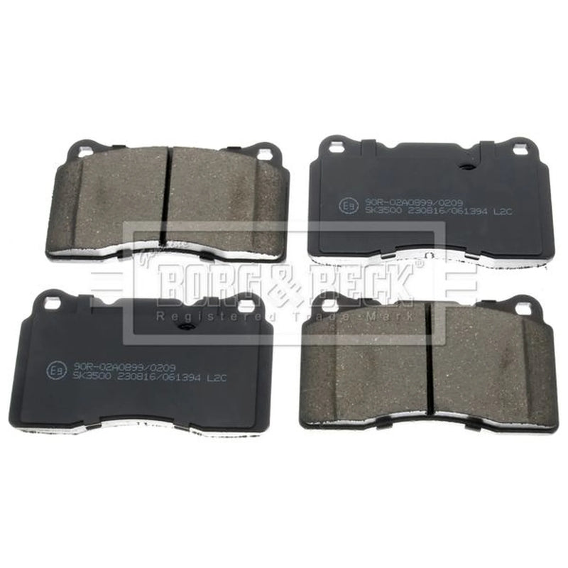 Borg & Beck 4 x Front Brake Pad Set BBP1873