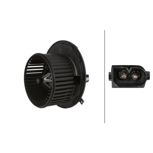 Hella Heater Blower Fan 8EW 366 400-561