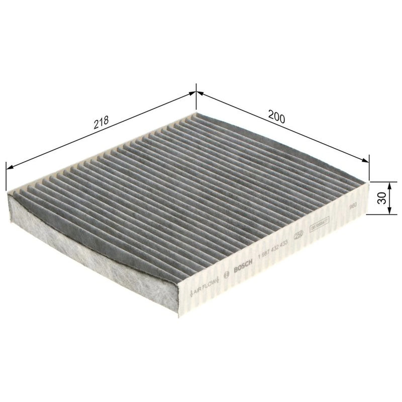 Bosch Cabin Air Filter (Pollen Filter) 1 987 432 433