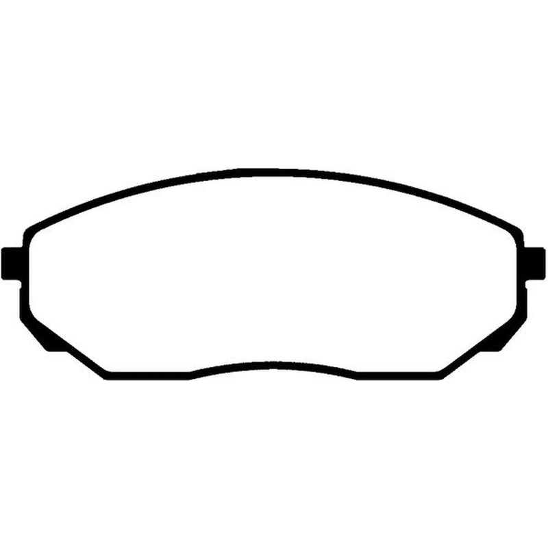 Abtex Front Brake Pad Set PLU3998