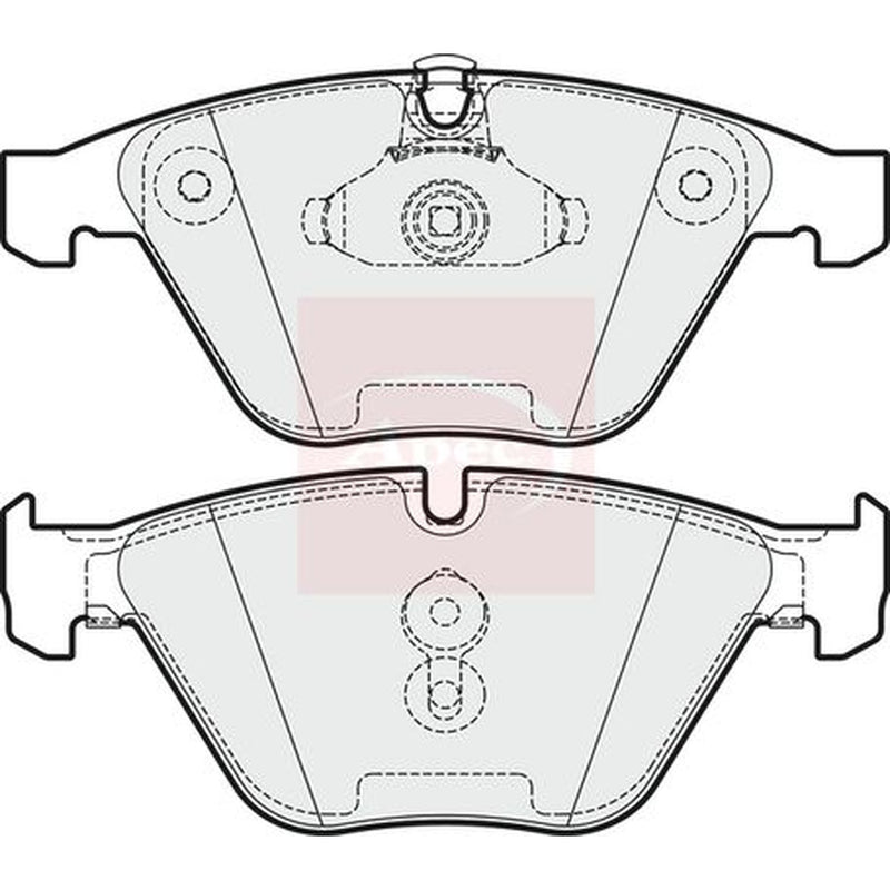 Apec Front Brake Pad Set PAD1991