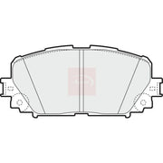 Apec Front Brake Pad Set PAD1572