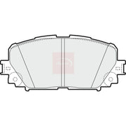 Apec Front Brake Pad Set PAD1572