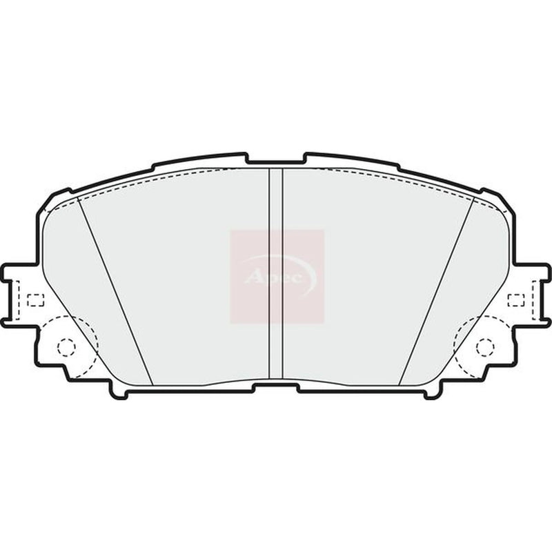 Apec Front Brake Pad Set PAD1572