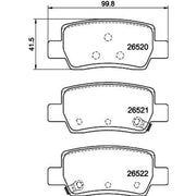 Mintex Brake Pad Set MDB4324