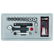 Teng Tools Mobile Tool Kit PRO35™ 36 Pieces Red