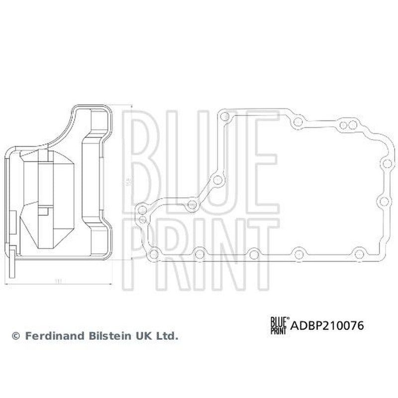 Blue Print Auto Trans Filter Kit ADBP210076