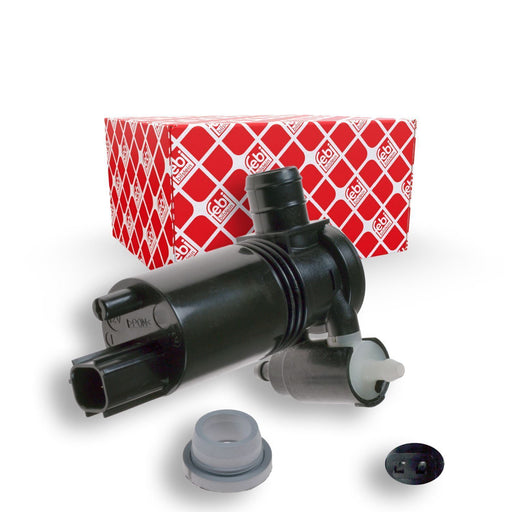 FEBI BILSTEIN 109266 Window Cleaning Washer Fluid Pump Front Rear For LAND ROVER FEBI - Town Parts